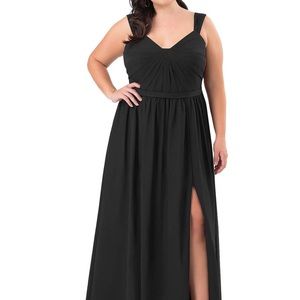 AZAZIE BLACK BRIDESMAIDS DRESS
